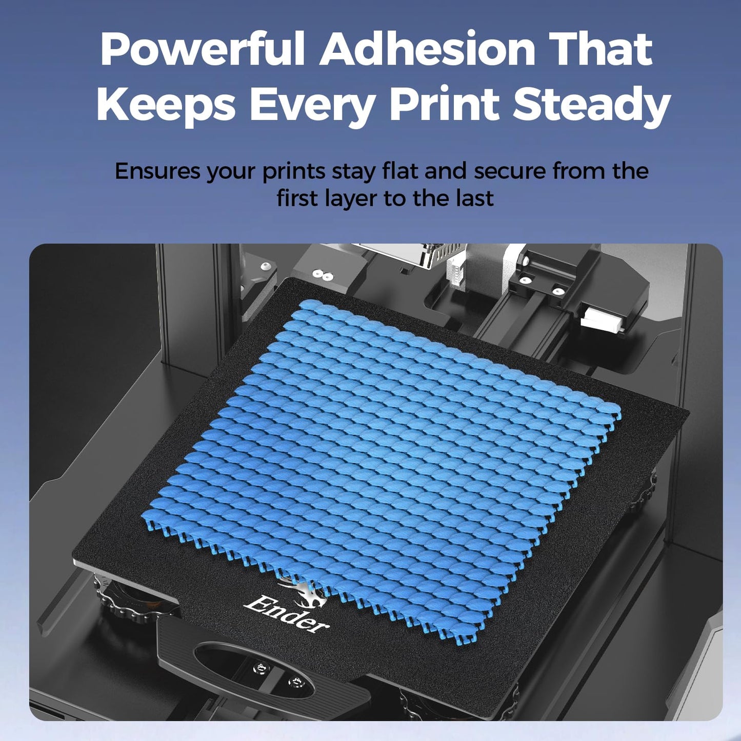 Creality Ender 3 Build Plate 2PCS 235 * 235mm Soft Magnetic 3D Printer Bed PC Coating 3D Printer Mat for Ender 3/Ender3 V2/Ender 3 V3 SE/Ender 3 Pro/Ender 5 Pro