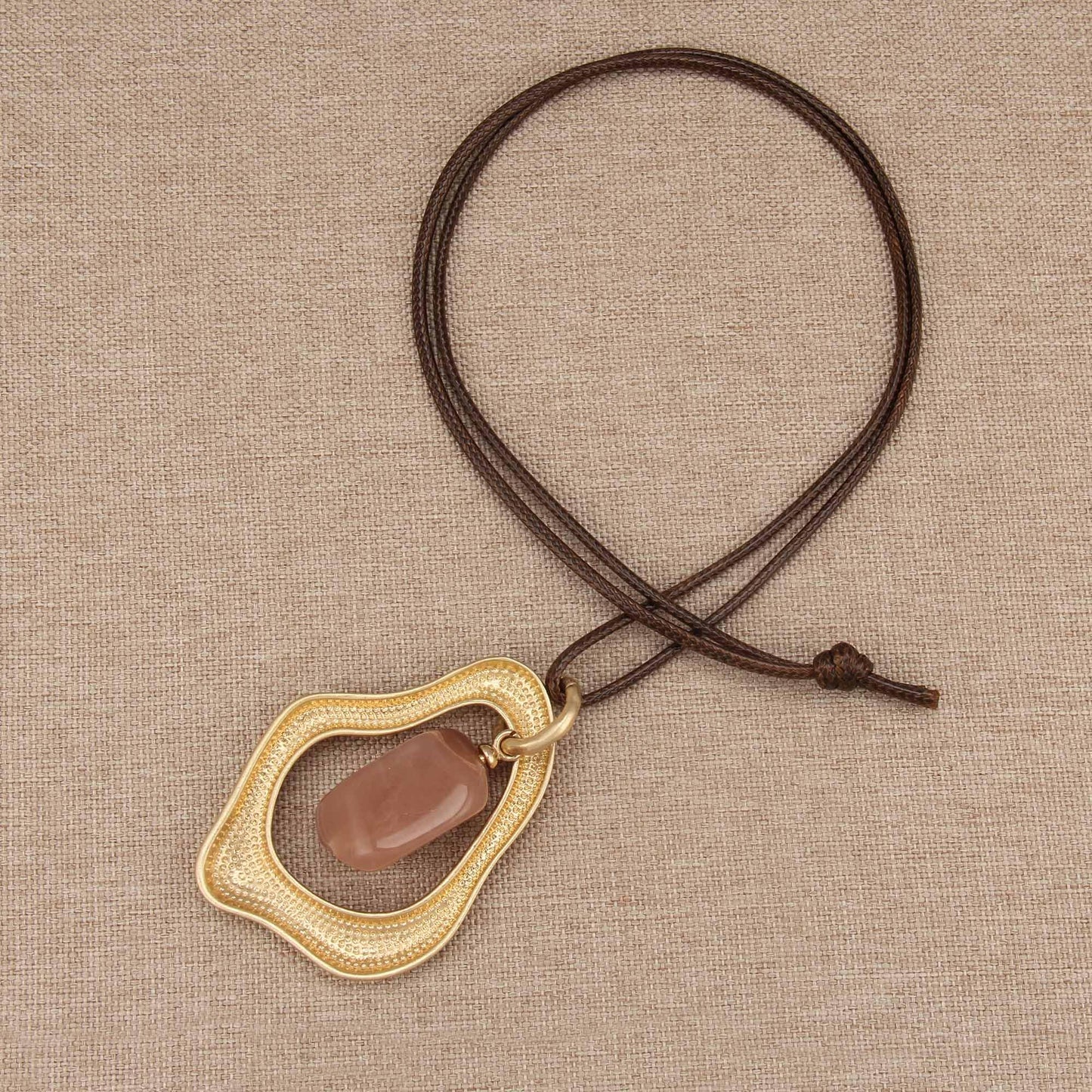 joymiao Statement Long Necklace Women Bohemian Vintage Boho Necklaces Chunky Necklaces with Resin Stone Hippie Trendy Jewelry