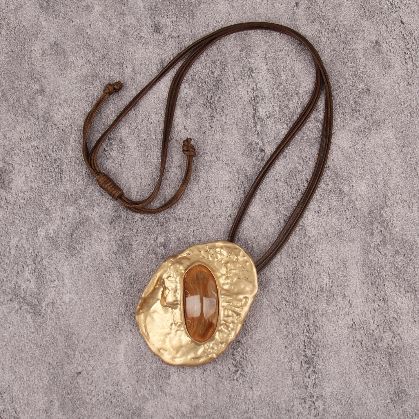 joymiao Bohemian Necklace for Women Chunky Statement Necklace Vintage Pendant Necklaces Hippie Boho Funky Necklaces with Gold Pendant
