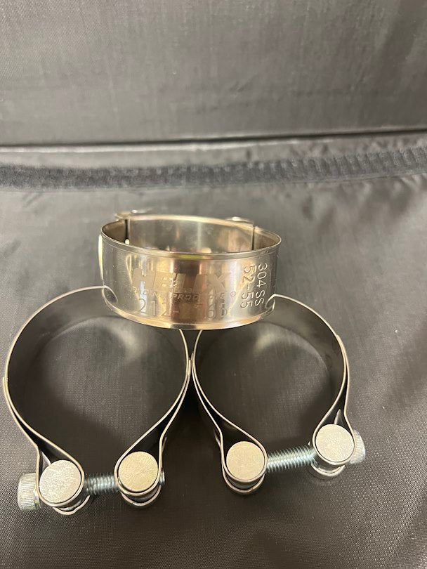 STAINLESS STEEL MUFFLER CLAMP  2.06