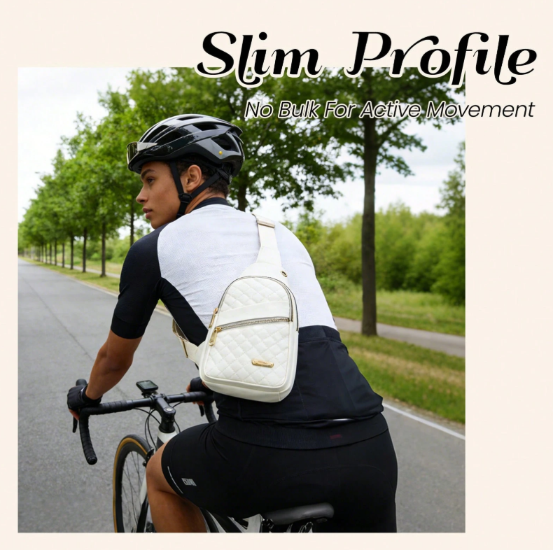 2026 Quilted Waist Crossbody Bag