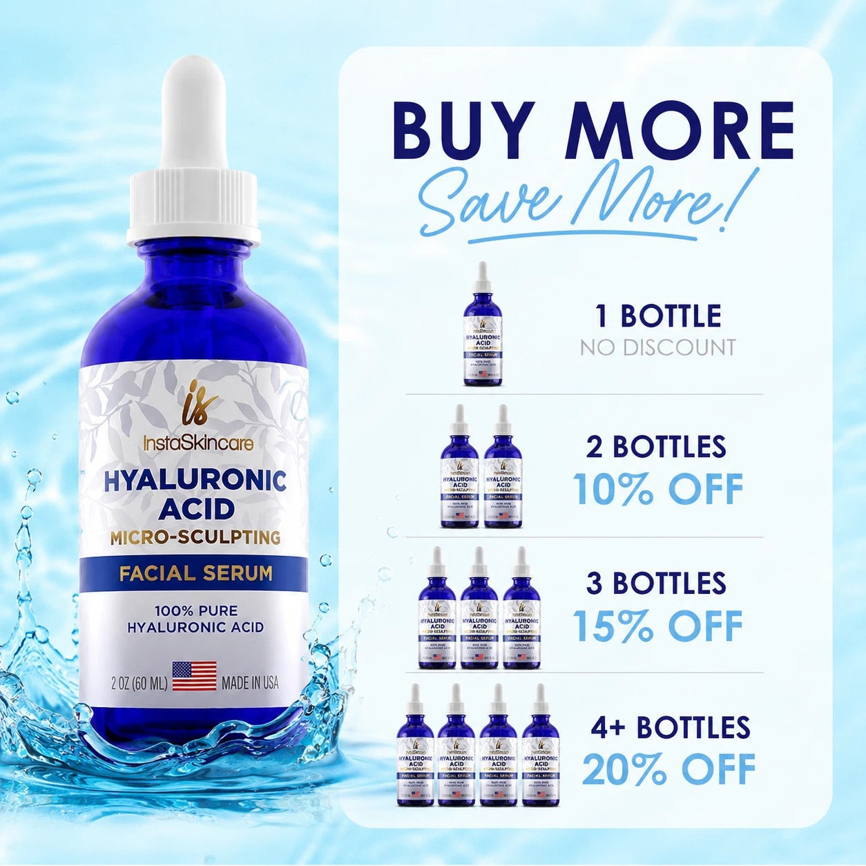 Pure Hyaluronic Acid Anti-Aging Serum